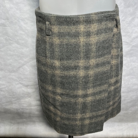 Womens Size 8 Wool Eddie Bauer Wrap Skirt - Picture 1 of 4